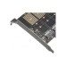 Контролер Frime PCI-E-5xM.2 (B Key) WCH382L (ECF-PCIEtoSSD010)