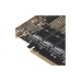 Контролер Frime PCI-E-5xM.2 (B Key) WCH382L (ECF-PCIEtoSSD010)