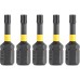 Набір біт DeWALT IMPACT TORSION, ударні, Torx, T15, L=25 мм, 5 шт (DT7380T)