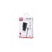 Зарядний пристрій XO L92C (2USB/2.4A) + USB - MicroUSB Чорний (XO-L92C-M)