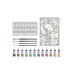 Акварельні фарби Faber-Castell Watercolours Painting Set 12 кольорів у тубах по 5 мл з аксесуарами (169618) (32663)