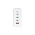 Зарядний пристрій D-Link 4xUSB-C + 1xUSB PD240W GaN white (DCF-241)