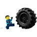 Конструктор LEGO City Синя вантажівка-монстр 148 деталей (60402)