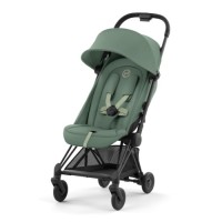 Коляска Cybex Coya Matt Black Leaf Green (522004355)