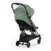 Коляска Cybex Coya Matt Black Leaf Green (522004355)