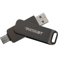 USB флеш накопичувач Patriot 32GB Rage R550 Matte Black USB 3.2/Type-C (PE32GR550DSAD)