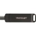 USB флеш накопичувач Patriot 32GB Rage R550 Matte Black USB 3.2/Type-C (PE32GR550DSAD)