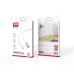 Дата кабель USB 2.0 AM to Lightning 1.0m 2.1A silicone white XO (NB208-L-1-WH)