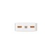 Батарея універсальна Baseus Bipow 20000mAh, Input(microUSB,Type-C), Output(2хUSB,Type-C), White (PPBD20K)
