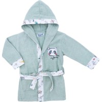 Халат дитячий Miniworld махровий (17015-110-green)