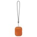 Чохол для навушників Uniq Lino для AirPods Pro 3 gen Silicone Orange (8886463696903)