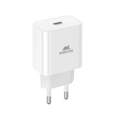 Зарядний пристрій RivaCase 1xUSB Type-C PD 20 Вт white (PS4101 W00 (White))