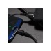 Дата кабель USB 2.0 AM to USB-C 1.0m 2A PVC BX16 black BOROFONE (6957531099475)