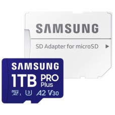Карта пам'яті Samsung 1TB microSDXC class 10 UHS-I U3 V30 A2 Pro Plus (MB-MD1T0SA/EU)