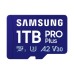 Карта пам'яті Samsung 1TB microSDXC class 10 UHS-I U3 V30 A2 Pro Plus (MB-MD1T0SA/EU)