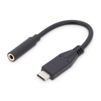 Перехідник USB-C M to 3.5mm F 0.2m Digitus (AK-300321-002-S)