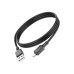 Дата кабель USB 2.0 AM to Micro 5P 1.0m Assistant silicone X101 black HOCO (6942007604055)