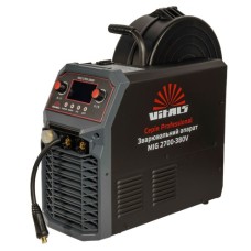 Зварювальний апарат Vitals Professional MIG 2700-380V, інверторний напівавтомат, MMA/MIG, 270 A, 7.9 kW, 380V (237592)