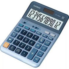 Калькулятор Casio DF-120EM-W-EP, блакитний (CALC-CAS-DF-120EM-W)