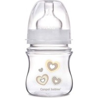 Пляшечка для годування Canpol babies антиколькова EasyStart Newborn baby 120 мл (35/216_bei)