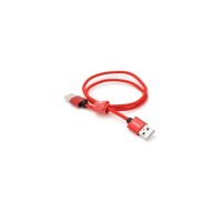 Дата кабель USB 2.0 AM/AM 0.5m red VEGGIEG (YT-AM/AM-UA-0.5)