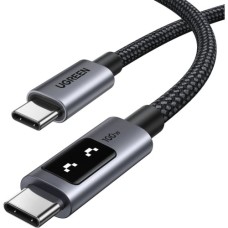 Дата кабель USB-C to USB-C 2.0m PD 100W L509 black Ugreen (35512)