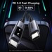 Дата кабель USB-C to USB-C 2.0m PD 100W L509 black Ugreen (35512)