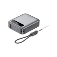 Батарея універсальна Choetech 10000mA, 22.5W, PD, QC, grey (B860-CCGY)