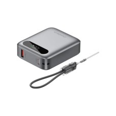 Батарея універсальна Choetech 10000mA, 22.5W, PD, QC, grey (B860-CCGY)