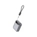 Батарея універсальна Choetech 10000mA, 22.5W, PD, QC, grey (B860-CCGY)