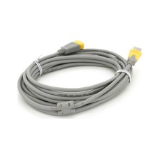 Дата кабель USB 2.0 AM/AF 5.0m ferrite grey yellow VEGGIEG (YT-AM/AF-5.0GY)