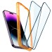 Скло захисне Spigen Apple Iphone 14 Pro Max Glas tR Align Master FC (2 Pack), Blac (AGL05204)
