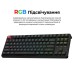 Клавіатура Keychron C3 Max Super Red Switch RGB Wireless/Bluetooth/USB UA Black (C3M-H1-UA)