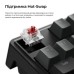 Клавіатура Keychron C3 Max Super Red Switch RGB Wireless/Bluetooth/USB UA Black (C3M-H1-UA)