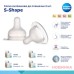 Соска Canpol babies силіконова до пляшечки S-Shape L (середня) 2 шт (59/893)