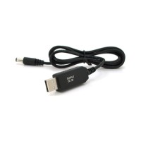 Кабель живлення USB to DC 5.5x2.5mm 9V 1.0m OEM Voltronic (KPFR/5-9)