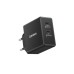 Блок живлення до ноутбуку Lenovo Dual USB-C 65W GaN Charger (40AW065BEU)