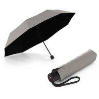 Парасоля Knirps A.050 Medium Manual Sandstone Black HeatShield механічна, складана (Kn95-7051-22502)
