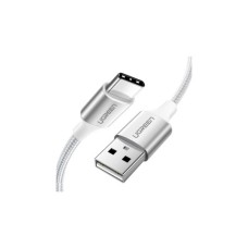 Дата кабель USB 2.0 AM to USB-C 3.0m 3.0A 18W US288 White UGREEN (60409)