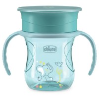 Поїльник-непроливайка Chicco Perfect Cup 200 мл. від 12 місяців (блакитна) (06951.25)