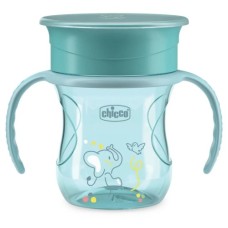 Поїльник-непроливайка Chicco Perfect Cup 200 мл. від 12 місяців (блакитна) (06951.25)