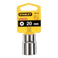 Головка торцева Stanley 1/2" х 20мм, з дванадцятигранним профілем, метрична (4-88-792)