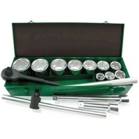 Набір інструментів Toptul автомобільний 1" 14од. (6-гр.) (GCAD1402)