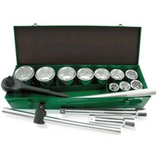 Набір інструментів Toptul автомобільний 1" 14од. (6-гр.) (GCAD1402)