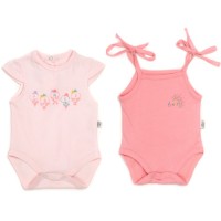 Боді дитяче Miniworld набір 2 штуки (4753-62G-pink)