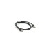 Дата кабель USB 2.0 AM/AF 1.0m ferrite black Voltronic (YT-AM/AF-1.0B)