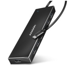 Концентратор AXAGON USB-C to 7xUSB 3.0 black (HUE-F7C)