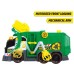 Спецтехніка Dickie Toys Сміттєвоз з контейнером, зі звук. та світл. ефектами, 41 см (3307001)