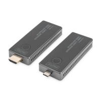 Адаптер HDMI extender 30m USB-C to HDMI 4K UHD wireless black Digitus (DS-55324)