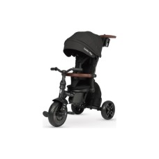 Дитячий велосипед QPlay Comfo Max складаний триколісний Black (T70 ComfoMaxBlack)